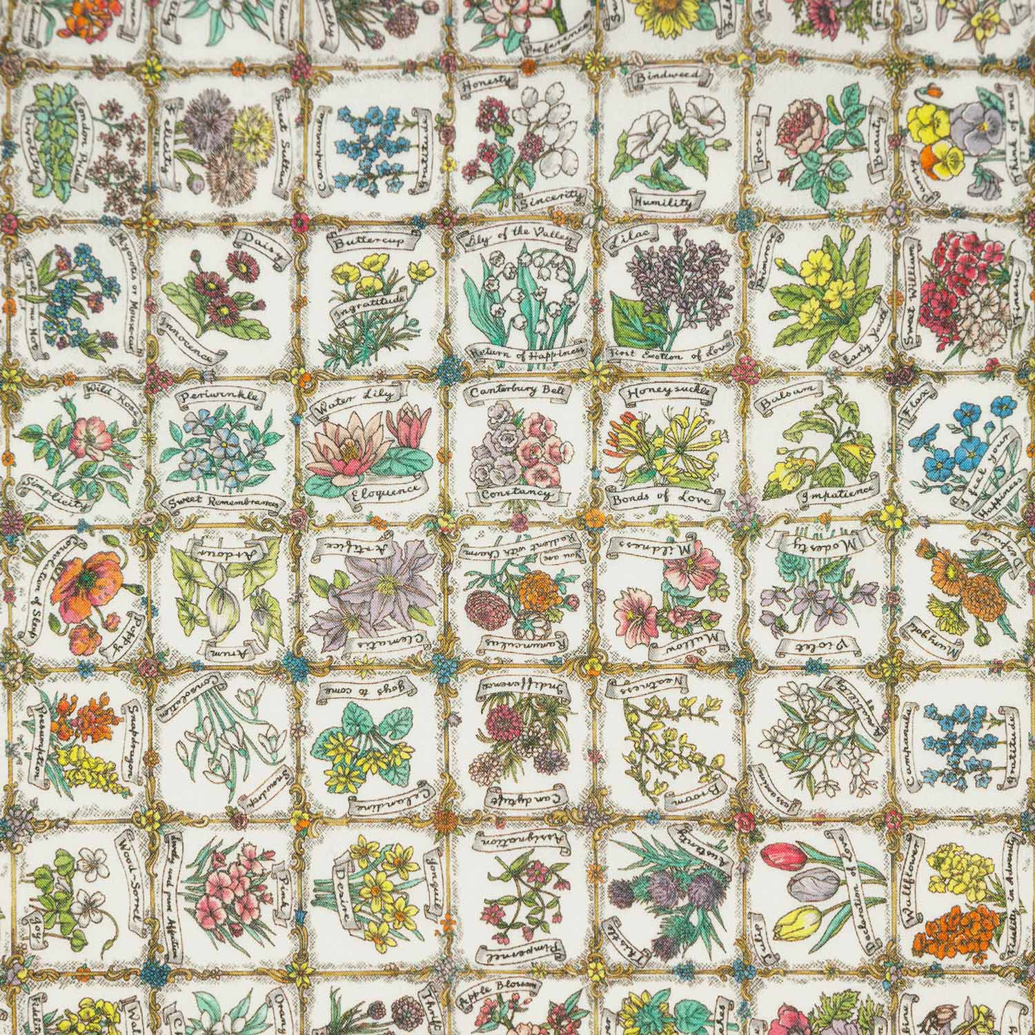 Hundehalstuch Bandana Flower Squares - Image 5