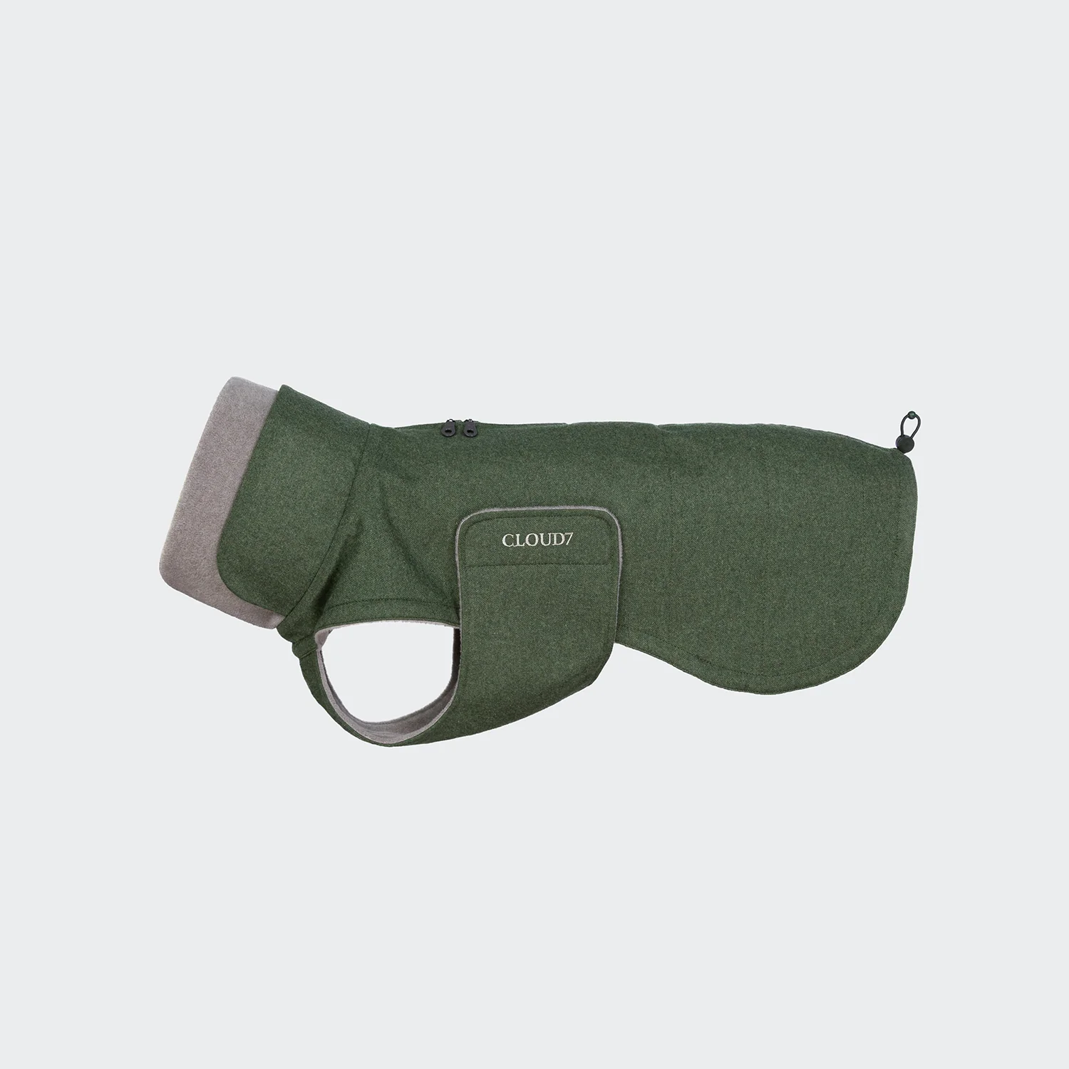 Hundemantel Brooklyn Long Flannel Fern Green - Image 2