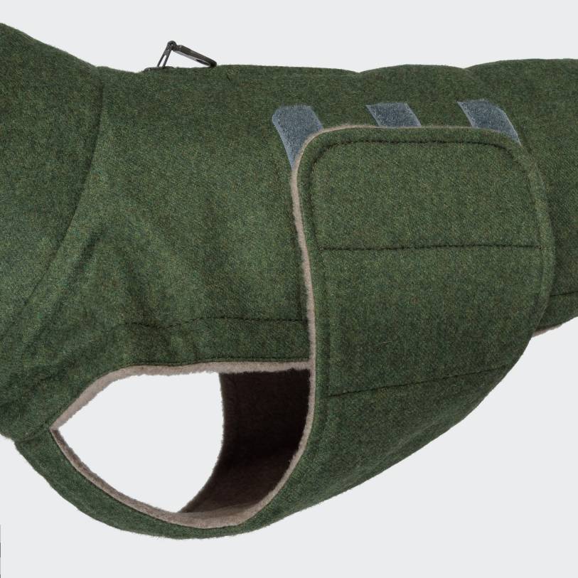 Hundemantel Dackel Brooklyn Flanell Fern Green - Image 5
