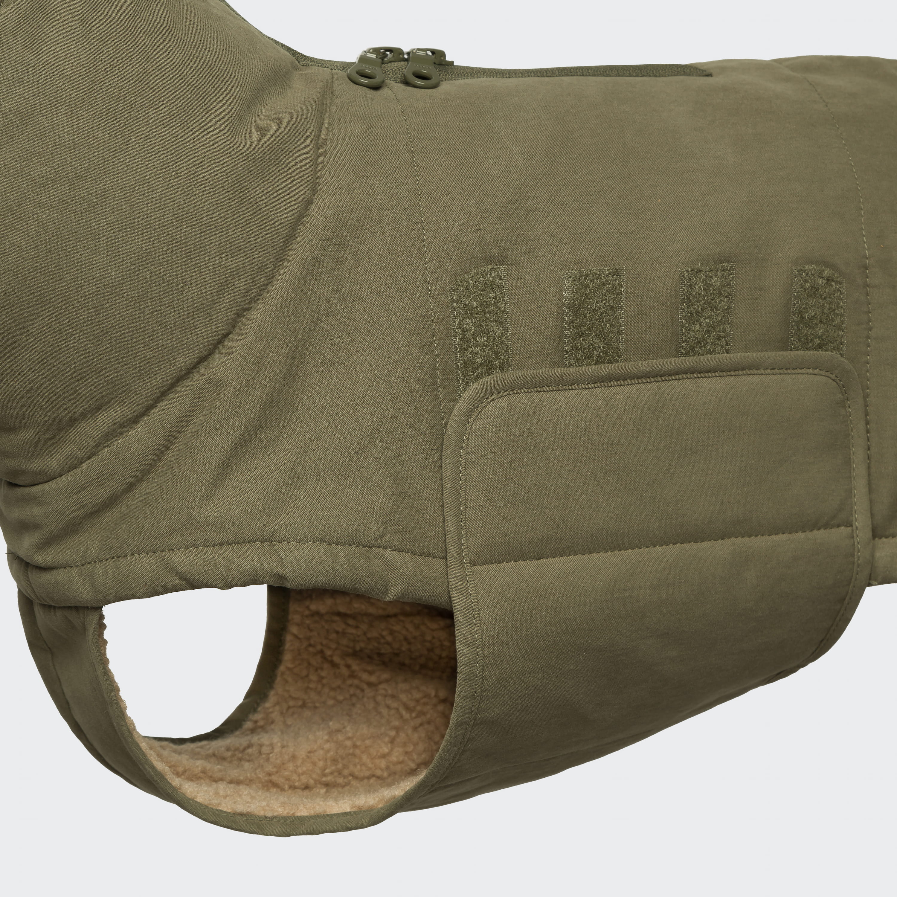 Hundemantel Yukon Teddy Khaki - Image 4